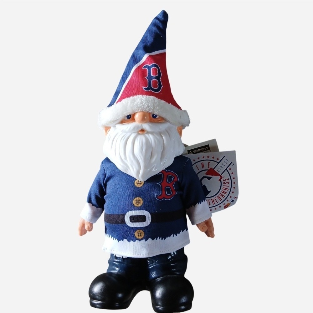 Boston Red Sox MLB Garden Gnome Forever Collectibles Navy Red White 12 Inch NWT